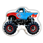 Plyšový vankúš MONSTER TRUCK 40x30 cm