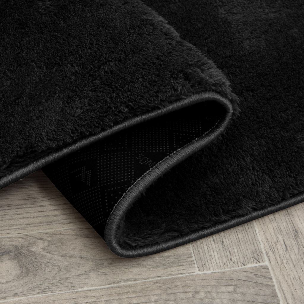 Koberec SILVER do obývačky čierny 120x170 cm