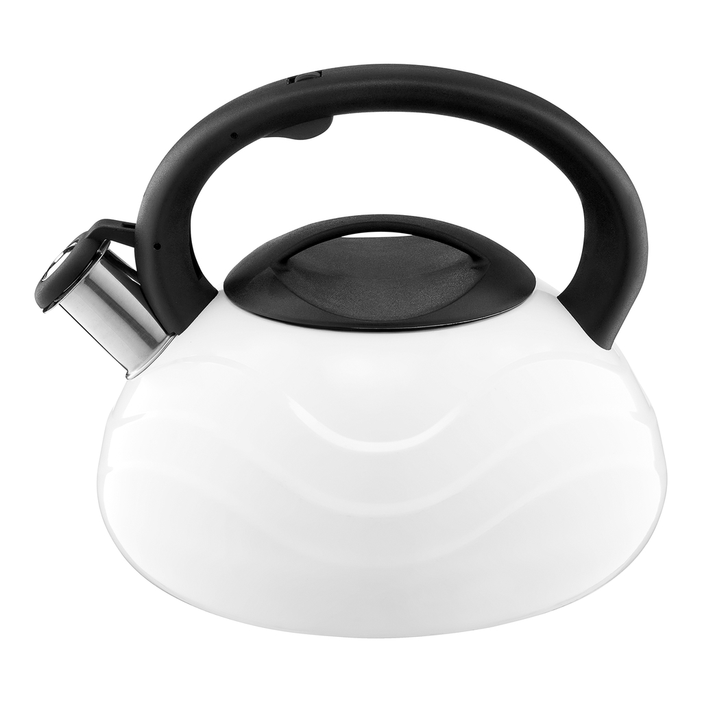 Plynový a indukčný čajník biely VELO 2,5 l