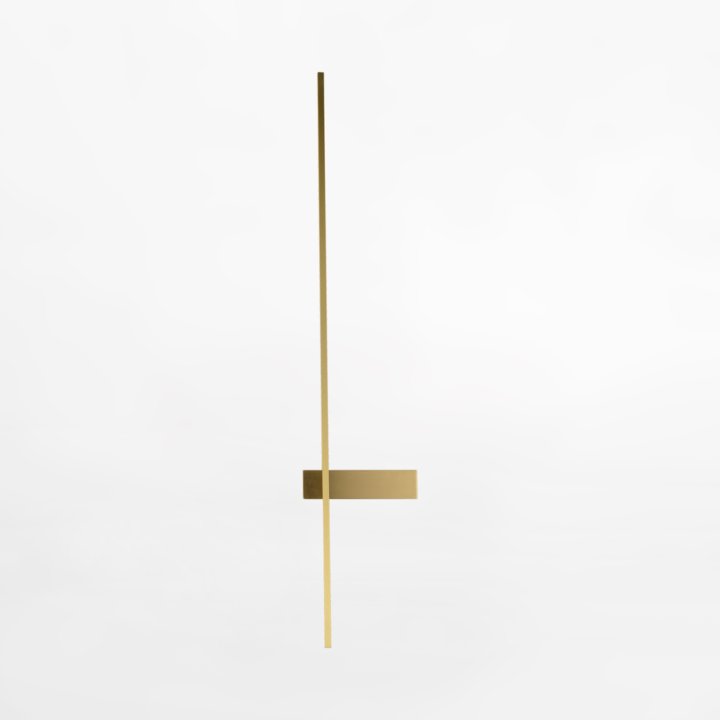 Minimalistické nástenné svietidlo LED zlaté ARCO