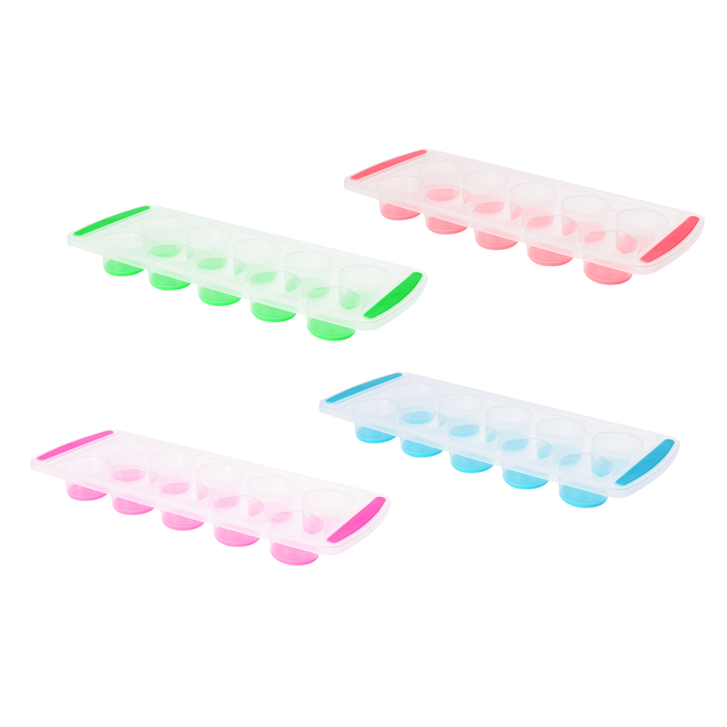 Forma, nádoba na kocky ľadu kolieska MIX farieb