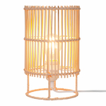 Bambusová stolná lampa EDIN 15x25 cm