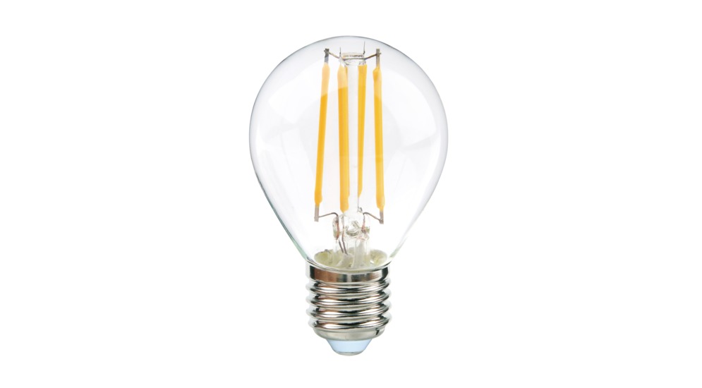 Žiarovka LED E27 4W teplá farba ORO-E27-G45-FL-CLARO-4W-WW