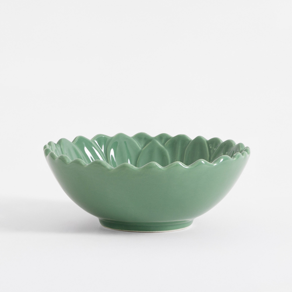 Zelená miska kvet 500 ml