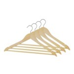 Sada 4 vešiakov NATURAL