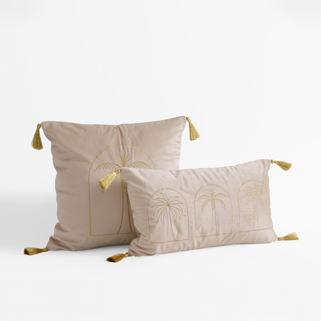 Dekoračná obliečka na vankúš v prírodnej farbe DJERBA 45x45 cm