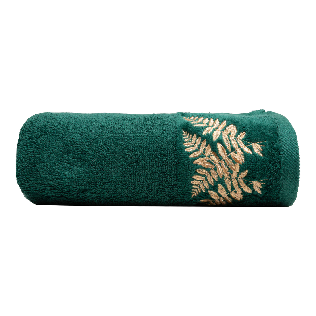 Bavlnený uterák tmavozelený LANNA 50x100 cm