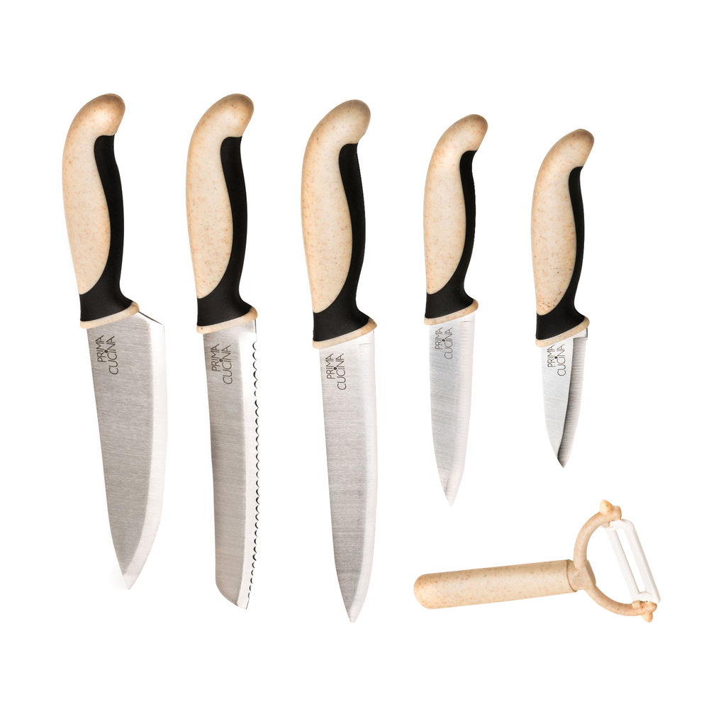 Súprava 5 ks nožov so škrabkou NATURE