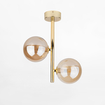 Stropné svietidlo gule zlaté ESTERA II