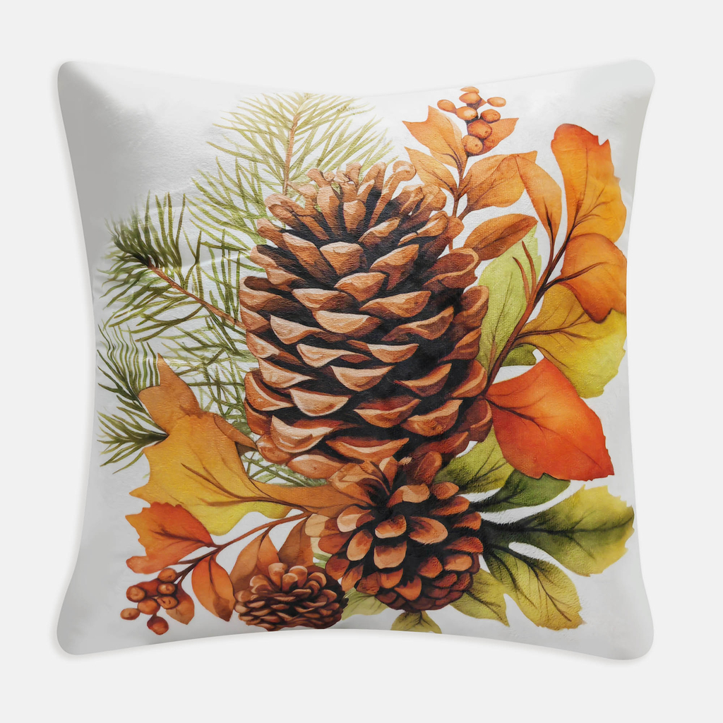 Dekoračná obliečka na vankúš PUMPKIN šušky 45x45 cm