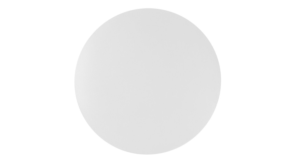Nástenné svietidlo minimalistické okrúhle biele LUNA NEW 20 cm