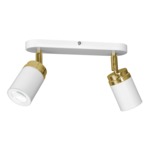 Bodové svietidlo bielo-zlaté 2xGU10 RENO II