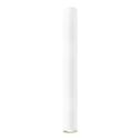 Stropné svietidlo dlhá tuba, biele matné LOYA 55 cm