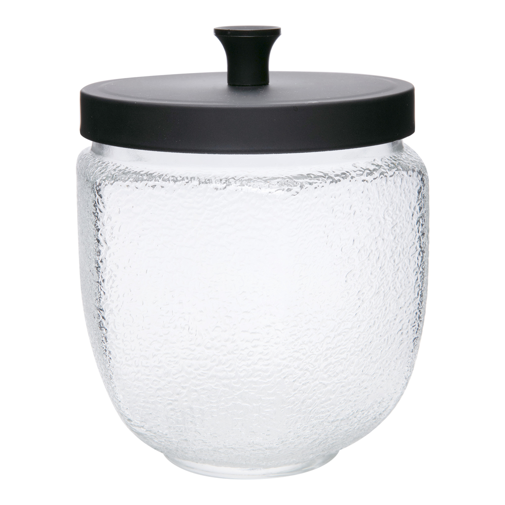 Sklenená nádoba s kovovým vekom 1,2 l