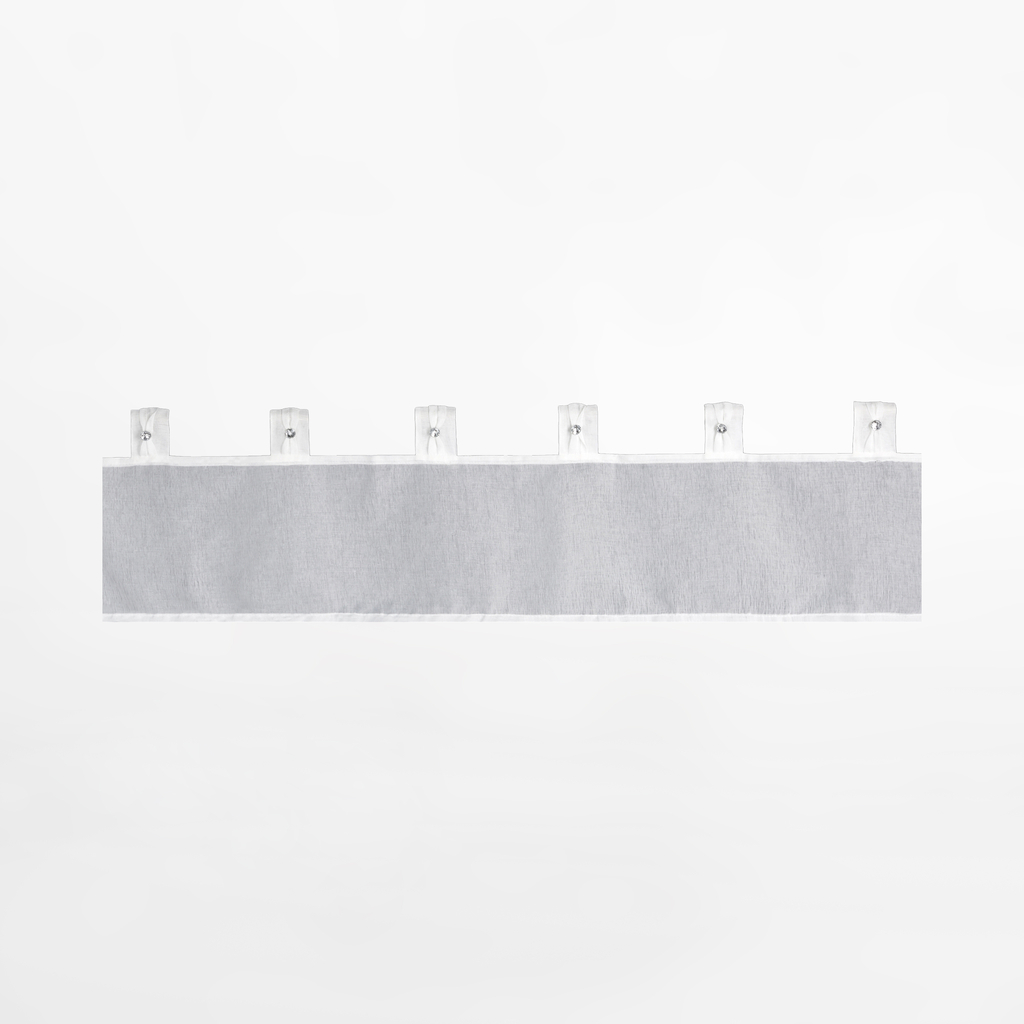 Záclona vitrážka biela SEVILLA 90x150 cm