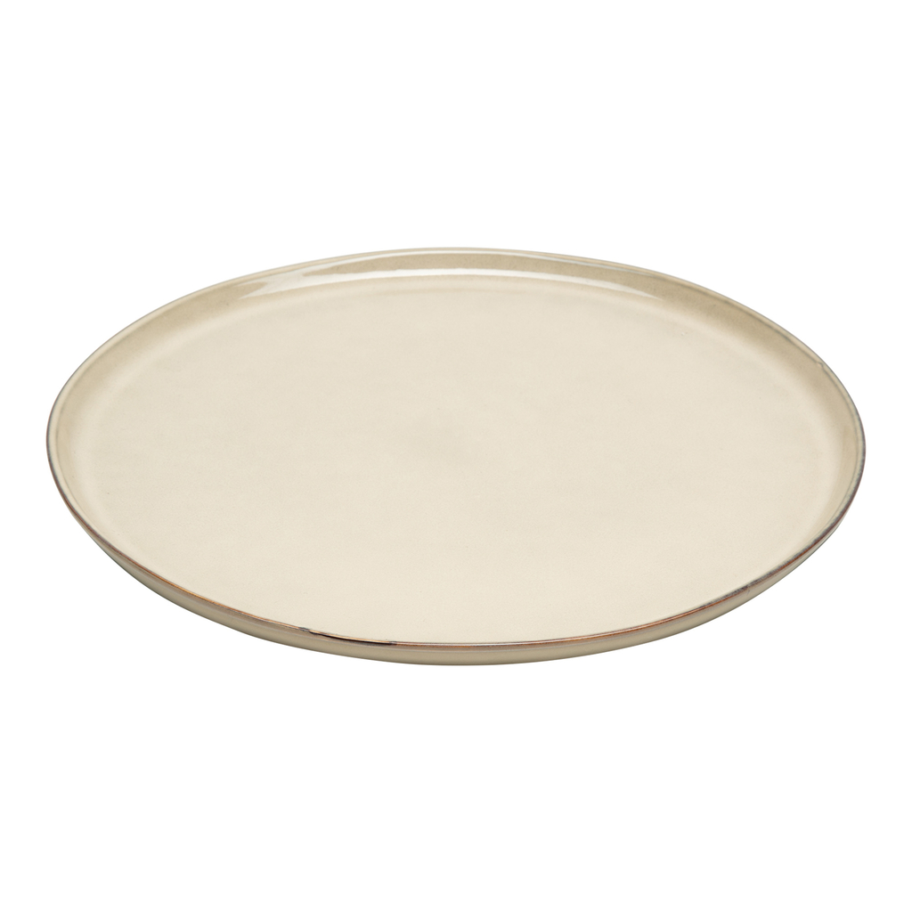 Dezertný keramický tanier ZUZE béžový 21 cm