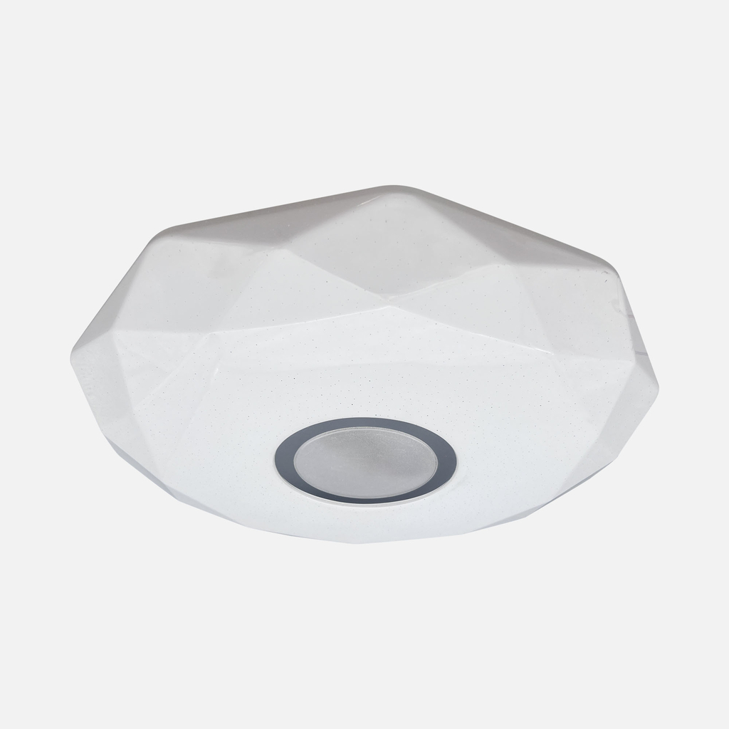 Stropné svietidlo LED 36W s diaľkovým ovládaním BARIO 50,5 cm biely