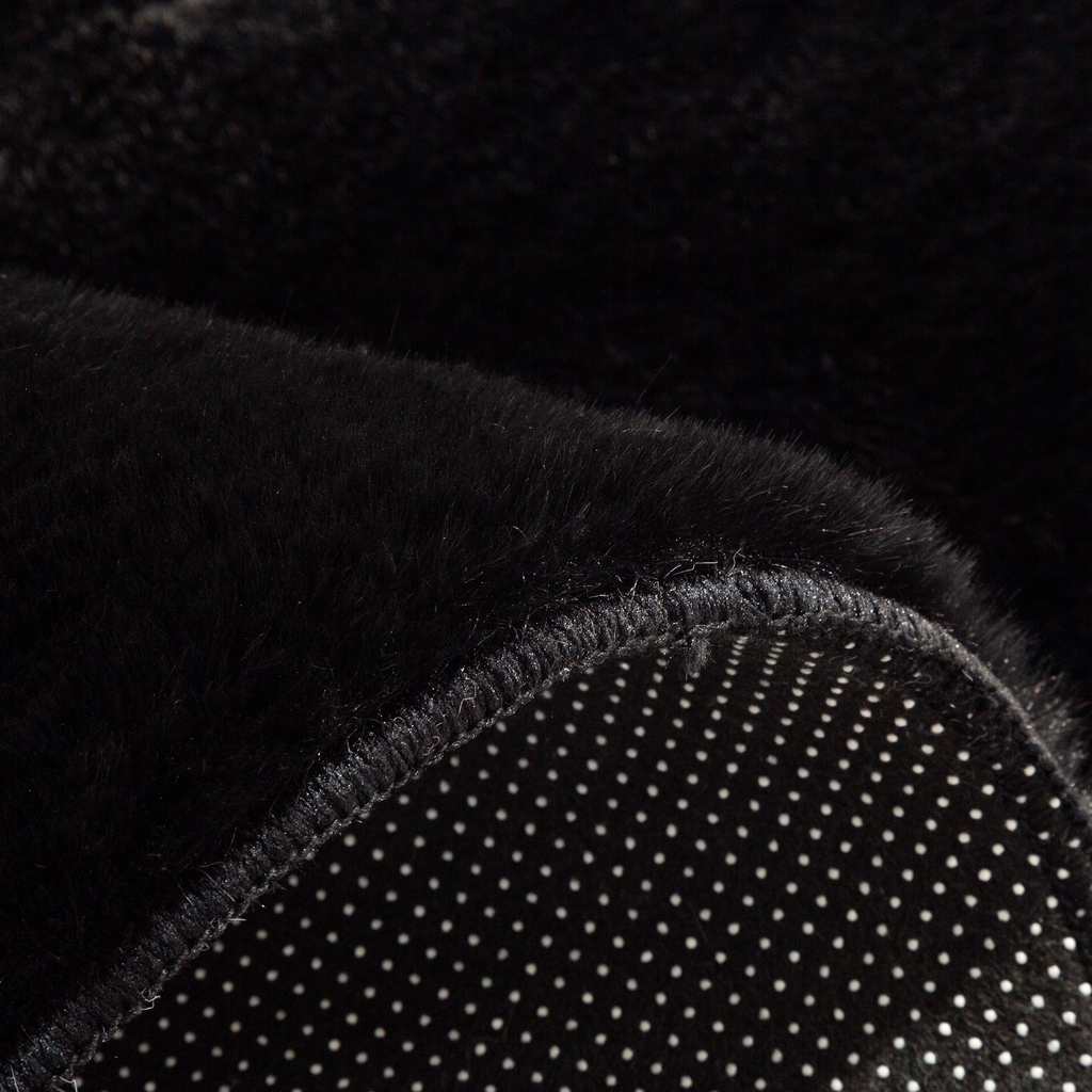 Moderný koberec RABBIT čierny, 120x160 cm