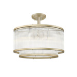 Stropné svietidlo zlaté 5xE14 SERGIO 42 cm