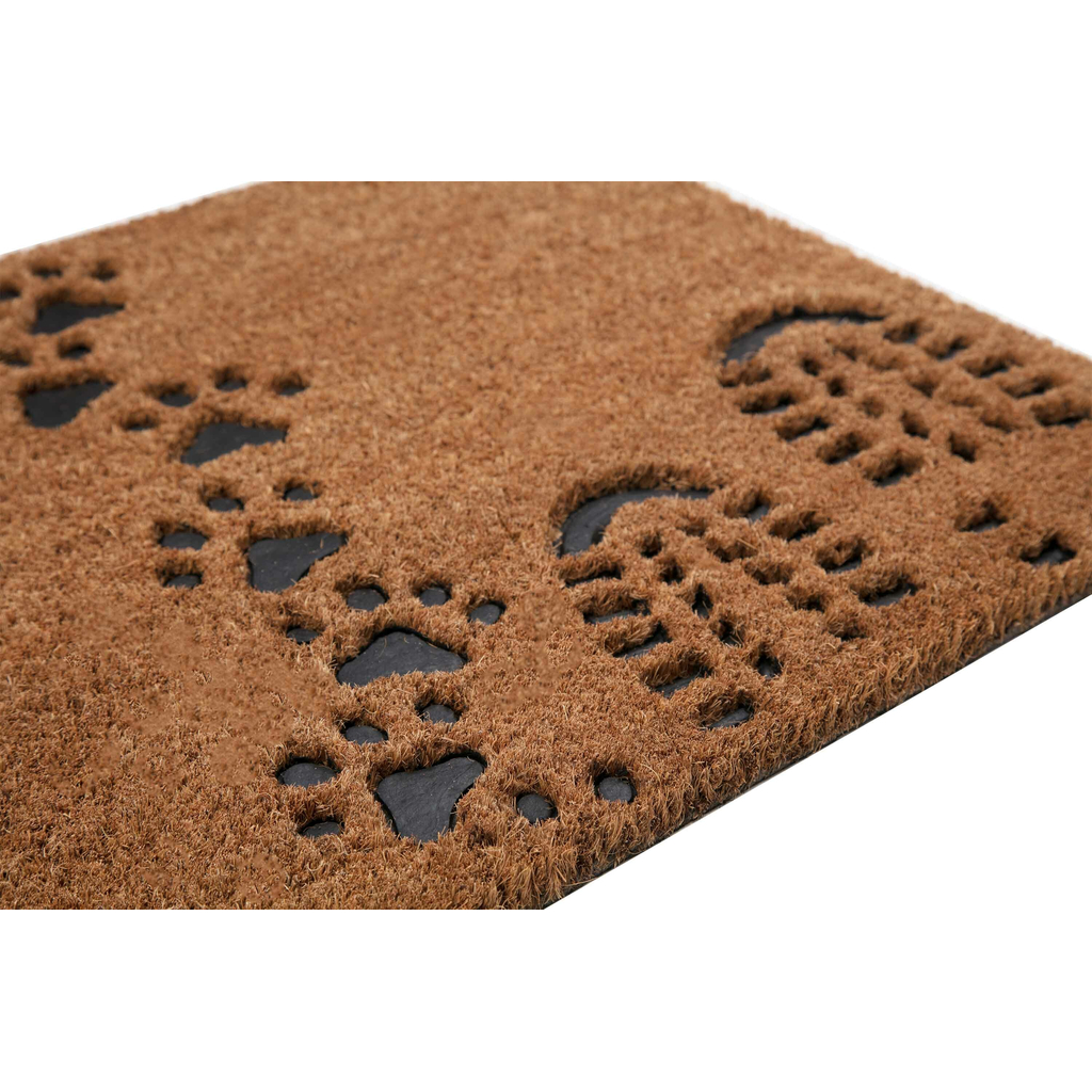 Kokosová rohožka so vzorom topánok 40x60 cm