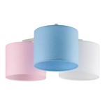 Lampa sufitowa 3 abażury METIS