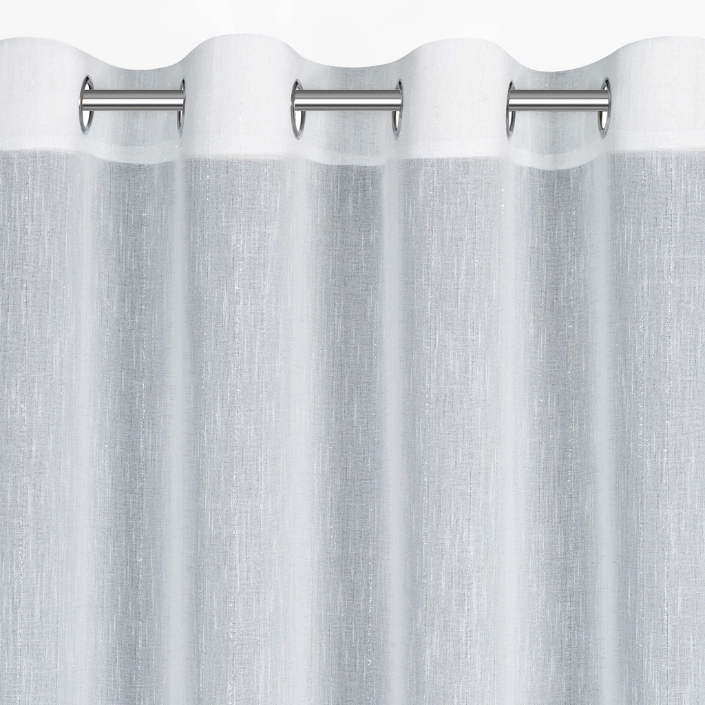 Záclona na priechodkách biela ANIA 140x250 cm