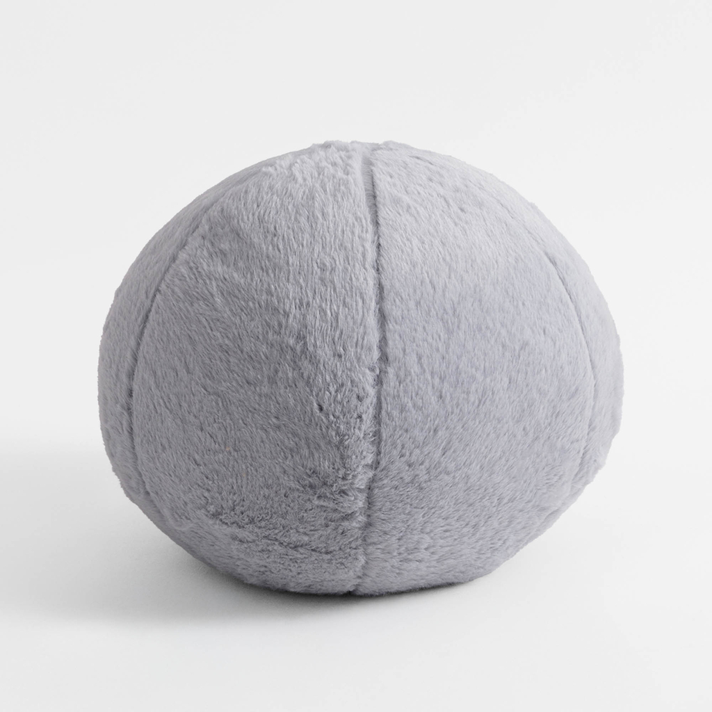 Dekoračný svetlosivý vankúš GLOBE 27 cm