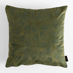 Obliečka na vankúš v listoch zelenej farby AURIR 45x45 cm