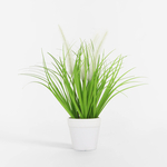 Umelá tráva v kvetináči 33 cm