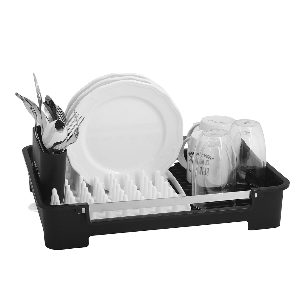 Odkvapkávač na riad čierny SOHO