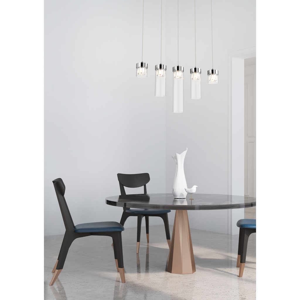 Závesné svietidlo GEM P0389-05E-B5AC-PL03