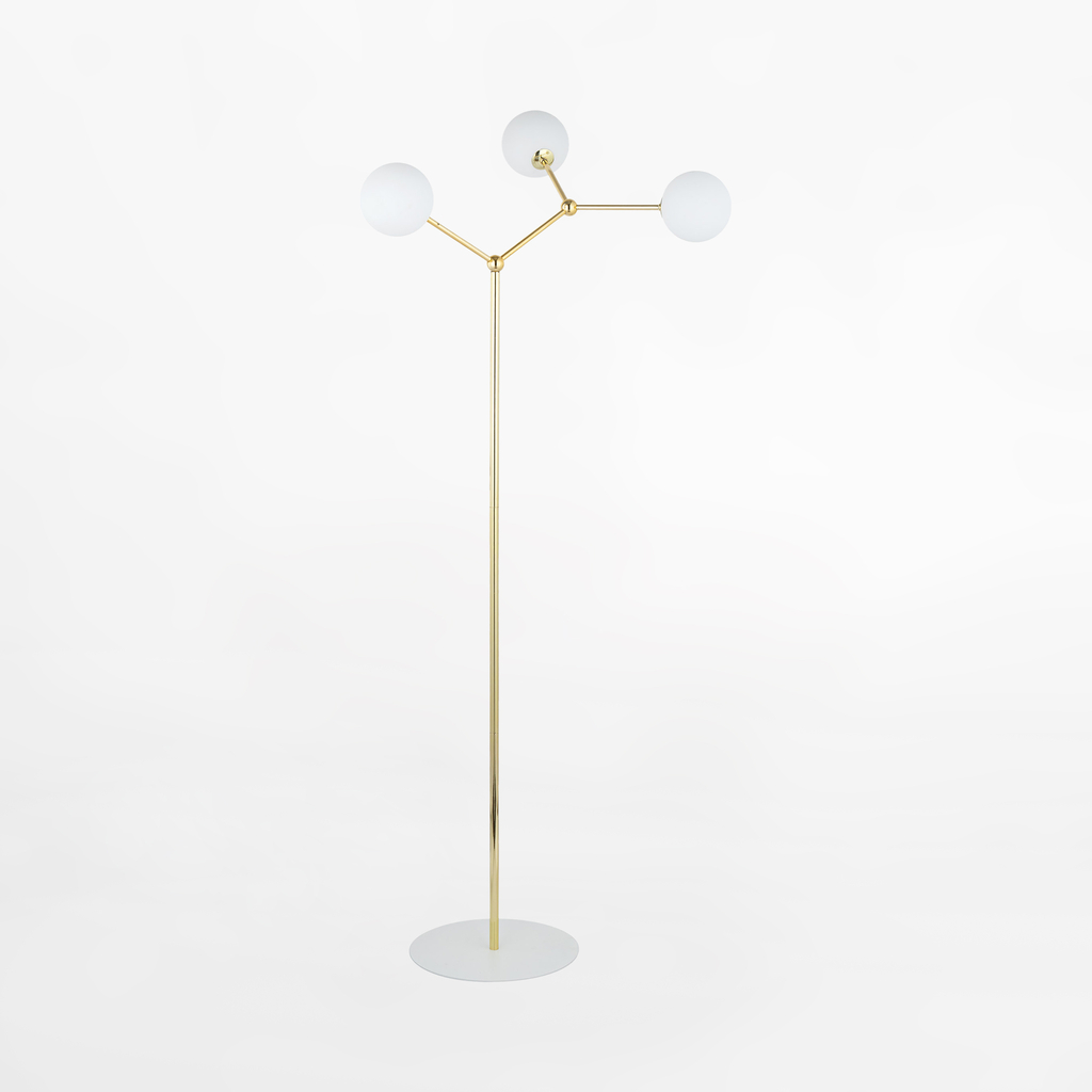 Stojacia lampa v zlatej farbe FAIRY