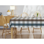 Obrus s károvaným vzorom 140x200 cm