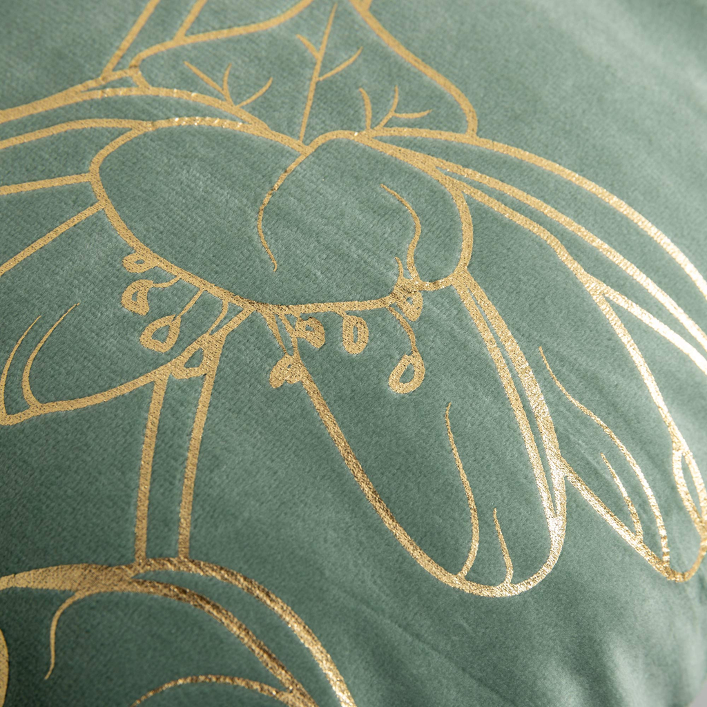 Obliečka na vankúš v mätovej farbe CASILA 45x45 cm