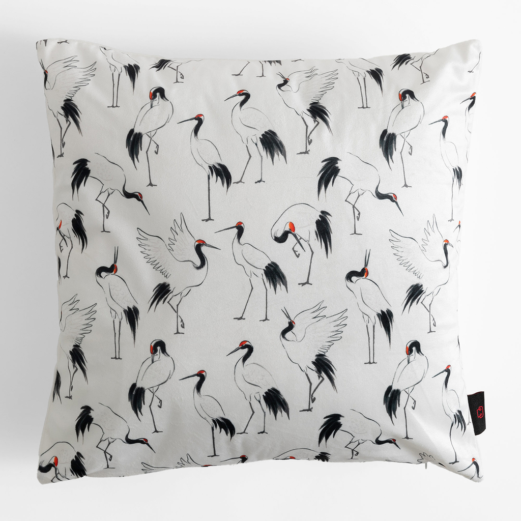 Obliečka na vankúš v bielej farbe LEANDRO 45x45 cm