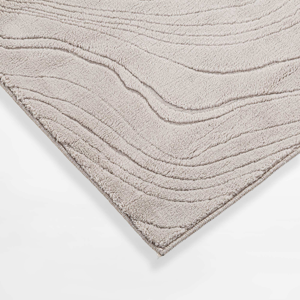 Moderný koberec ACTION, béžový, 80x150 cm