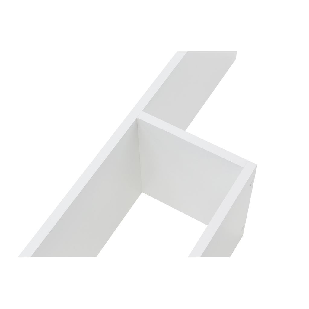 Trojitá polica TRIO biela 80 cm