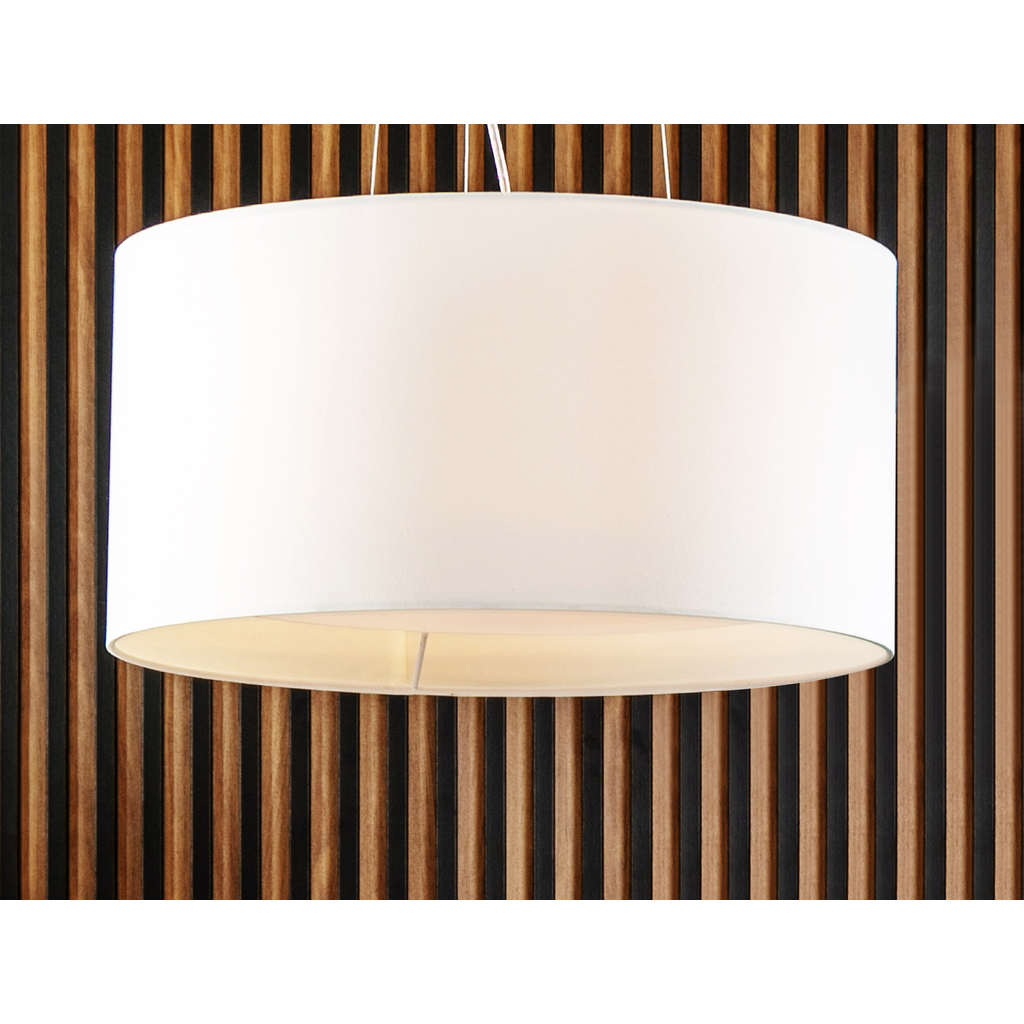 Závesné svietidlo biele CAFE 50 cm