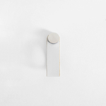 Kožená úchytka biela AGL24 KIDDON