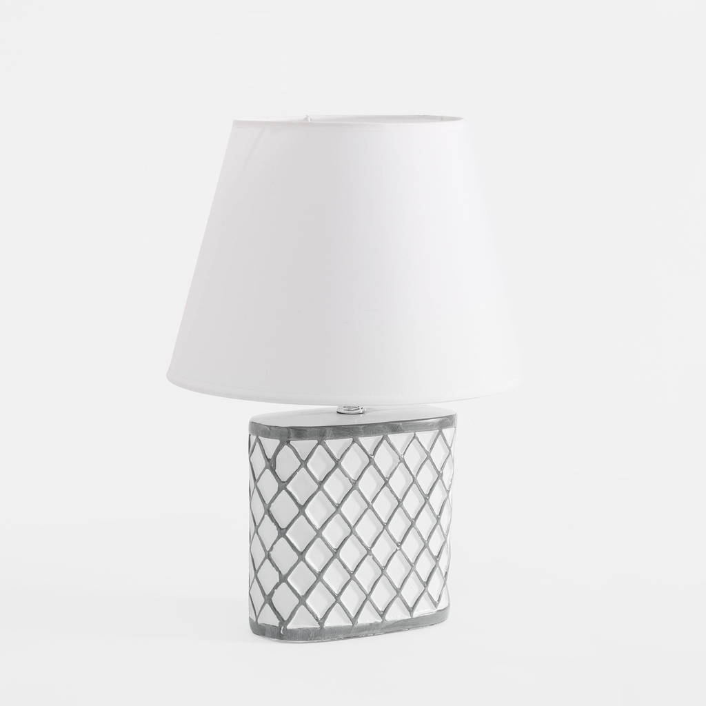 Lampa stołowa z abażurem 35 cm MIX