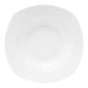 Porcelánový hlboký tanier QUADRO biely 22,9 x 21,4 cm