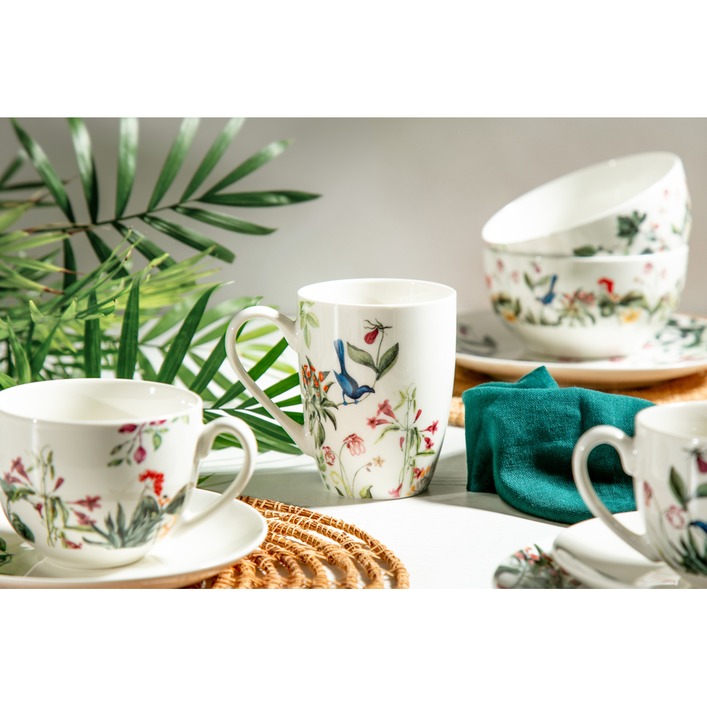 Porcelánový hrnček na čaj BAHAMAS 340 ml