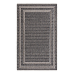 Vonkajší koberec PALERMO, sivý 60x100 cm