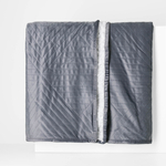 Prehoz na posteľ v tmavosivej farbe CALDO 180x200 cm