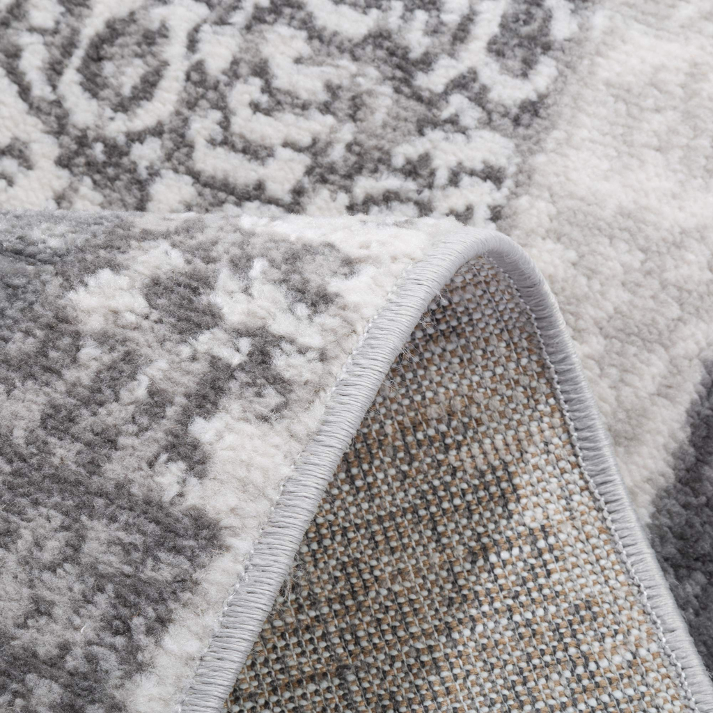 Koberec s ornamentom v sivej farbe MIRACLE 80x150 cm