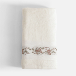 Bavlnený uterák v krémovej farbe PROVENCE 70x140 cm