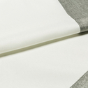 Obrus CADRE bielo-strieborný 140x240 cm