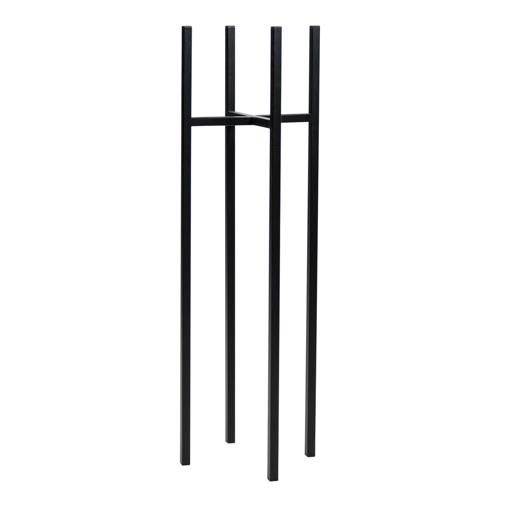 Čierny stojan na kvetináč TULLE 75 cm