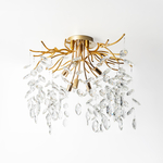 Stropné svietidlo zlaté CINDY 50 cm