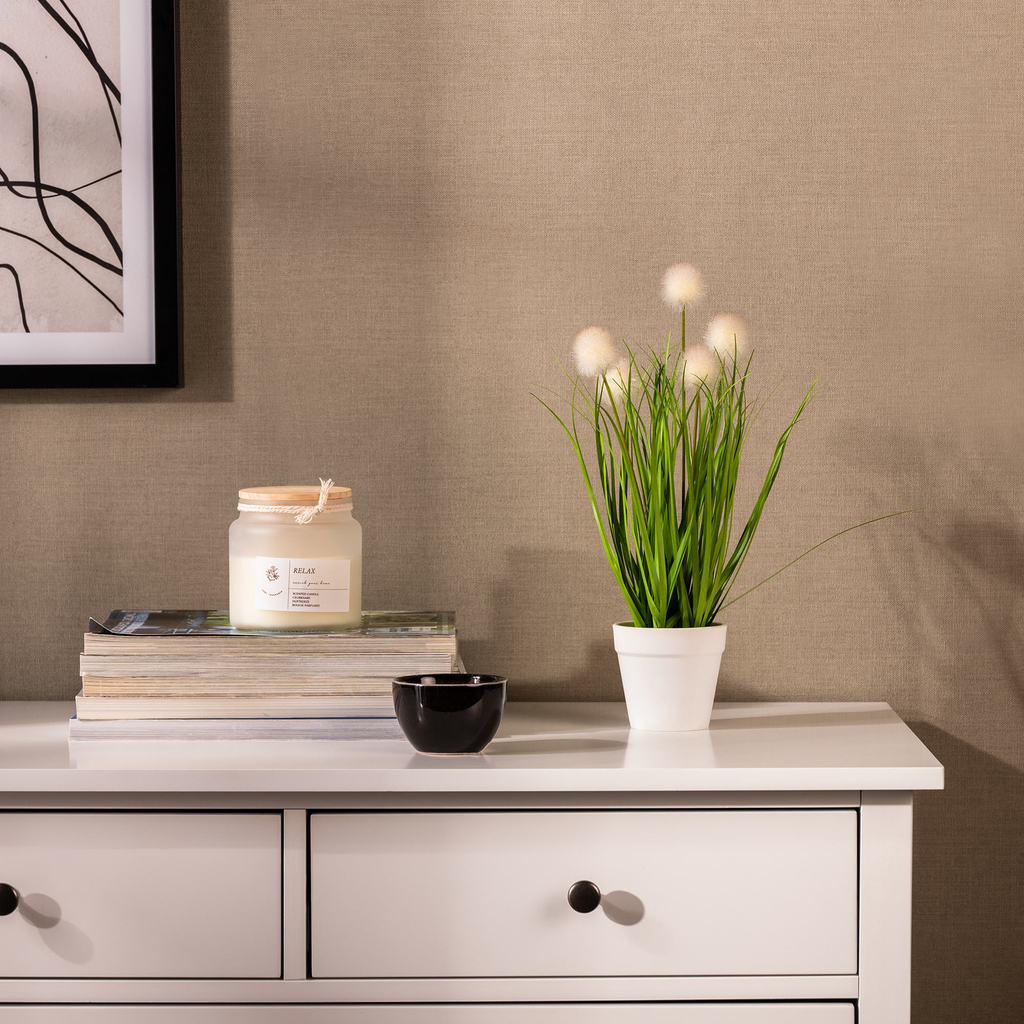 Umelá tráva v kvetináči 35 cm